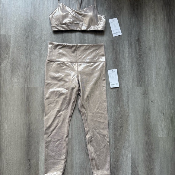 Athleta Feather Shine Activewear Set - Picture 2 of 4